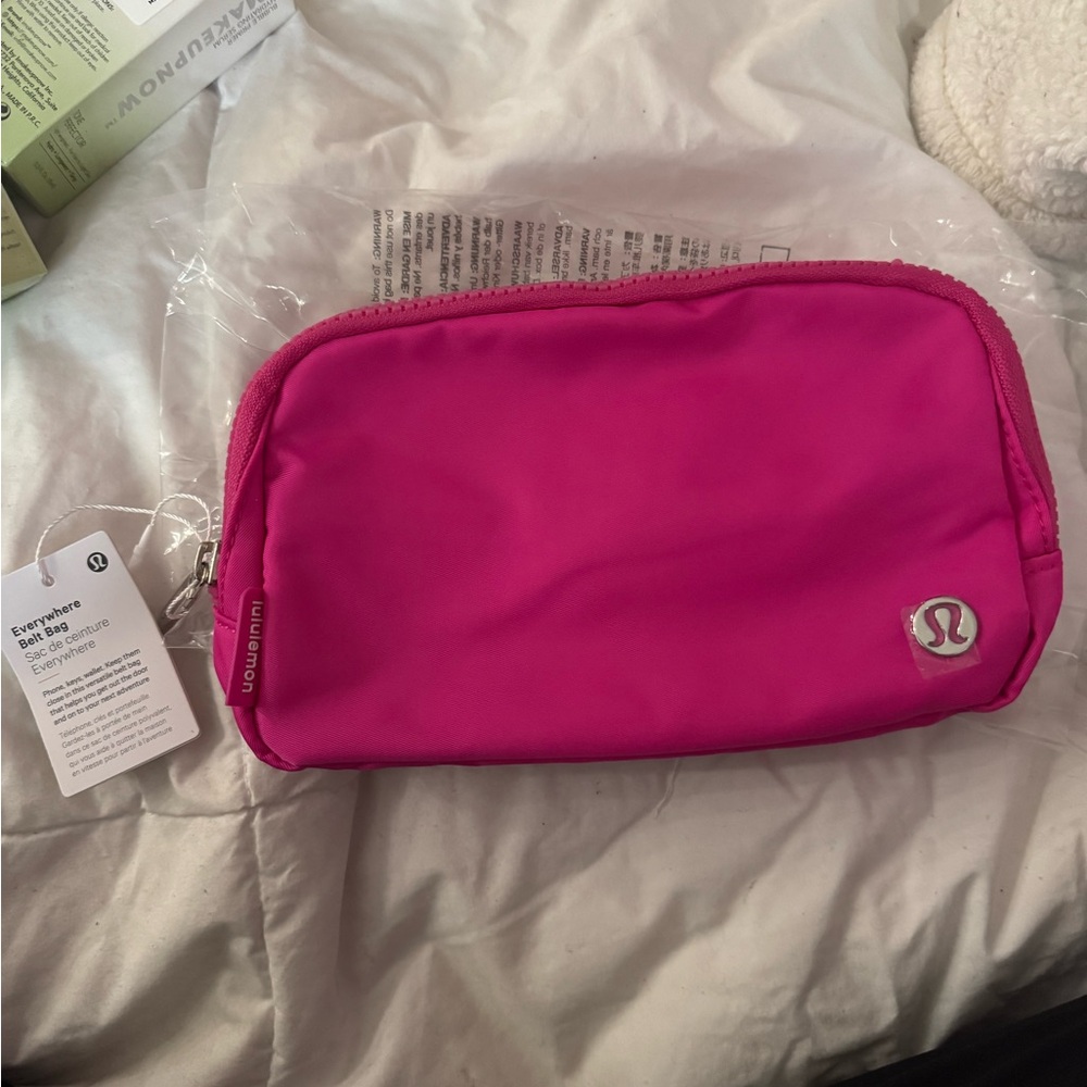 Lululemon Pink Cosmetic Bag